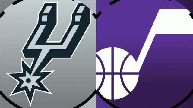 NBA常规赛 马刺 - 爵士 全场录像